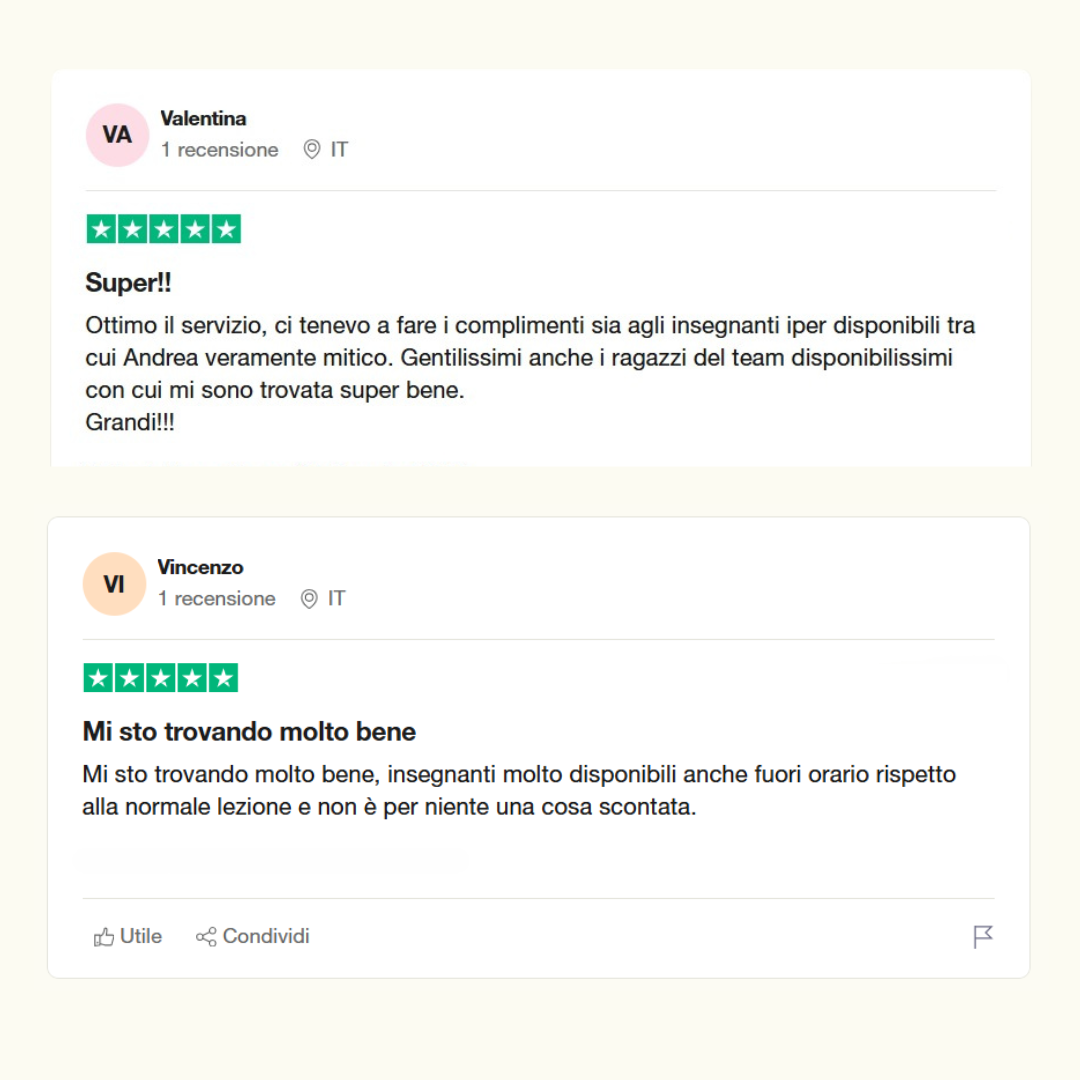 Recensioni TeachCorner - FA